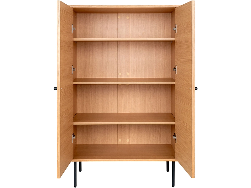 Kommode HOUSE NORDIC KYOTO 2 Türen 4 Schubladen