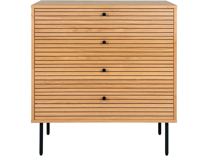 Commode HOUSE NORDIC KYOTO 4 portes 4 tiroirs Commode HOUSE NORDIC KYOTO 4 portes 4 tiroirs