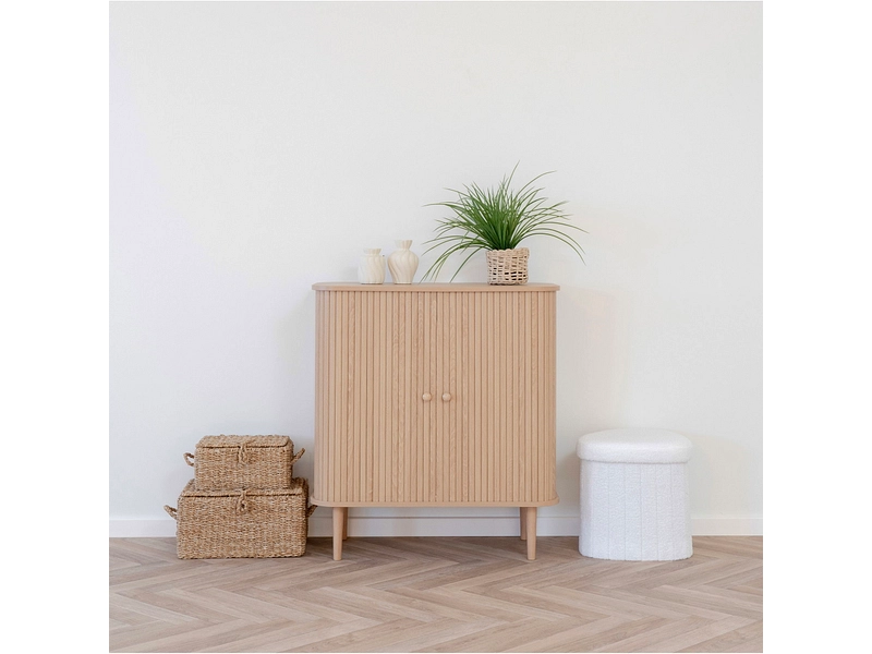Kommode HOUSE NORDIC NIKKO 2 Türen 2 Schubladen