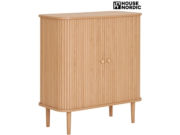 Kommode HOUSE NORDIC NIKKO 2 Türen 2 Schubladen