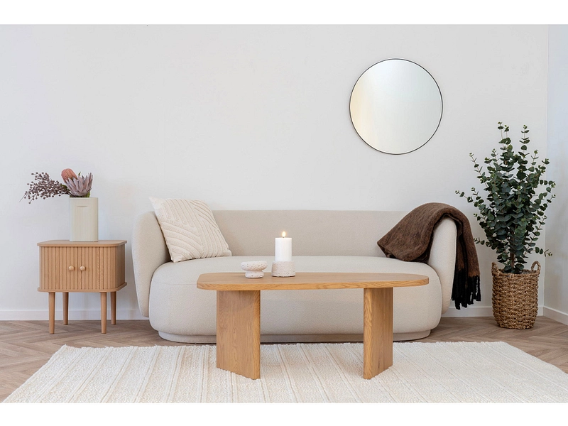 Nachttisch HOUSE NORDIC NIKKO 2 Schubladen