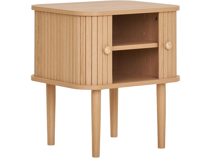 Nachttisch HOUSE NORDIC NIKKO 2 Schubladen