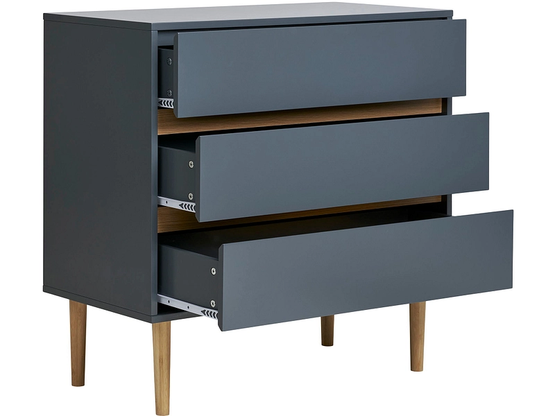 Kommode HOUSE NORDIC BISLEY 3 Türen 3 Schubladen Kommode HOUSE NORDIC BISLEY 3 Türen 3 Schubladen