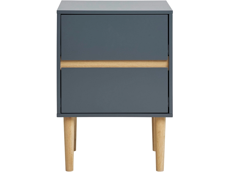 Nachttisch HOUSE NORDIC BISLEY 2 Schubladen