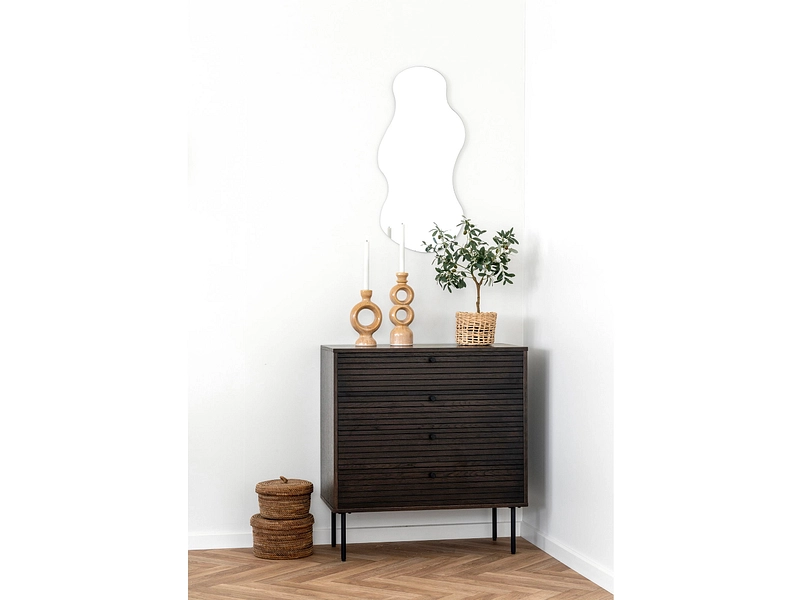 Kommode HOUSE NORDIC KYOTO 4 Türen 4 Schubladen