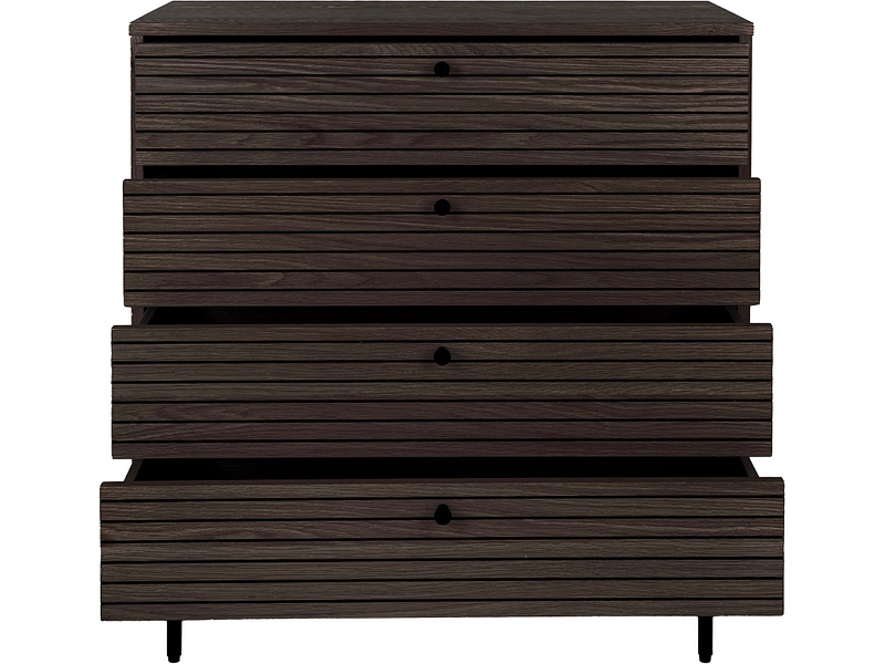 Kommode HOUSE NORDIC KYOTO 4 Türen 4 Schubladen