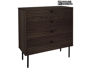 Kommode HOUSE NORDIC KYOTO 4 Türen 4 Schubladen
