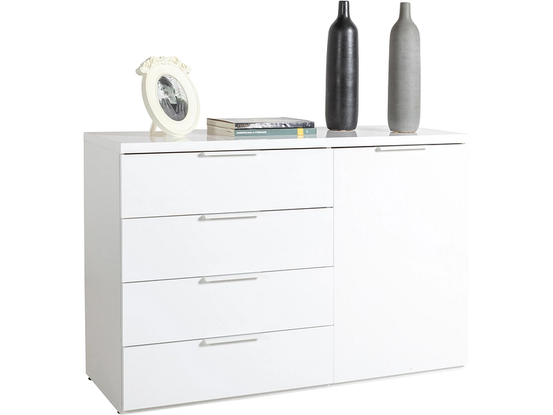 Kommode MUNDI 1 Tür 4 Schubladen