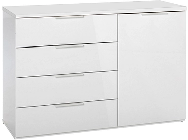 Kommode MUNDI 1 Tür 4 Schubladen