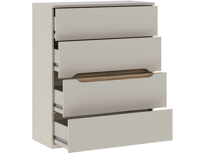 Commode EDWAL 4 tiroirs Commode EDWAL 4 tiroirs