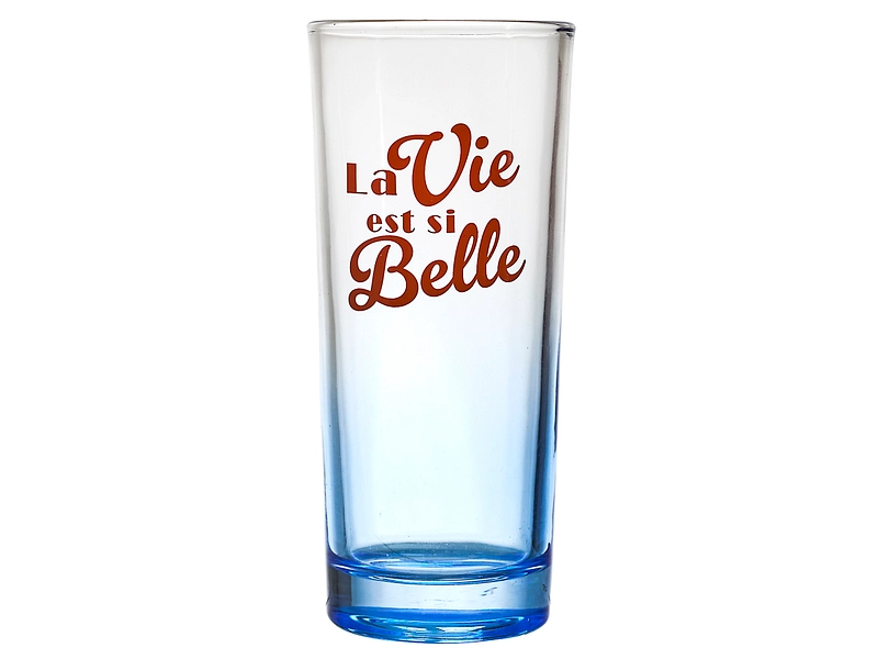 Glas DOLCE VITA 1 Stück mehrfarbig 22 cl Glas DOLCE VITA 1 Stück mehrfarbig 22 cl