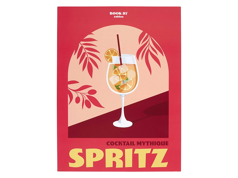 Poster DOLCE VITA 1 pièce papier multicolore