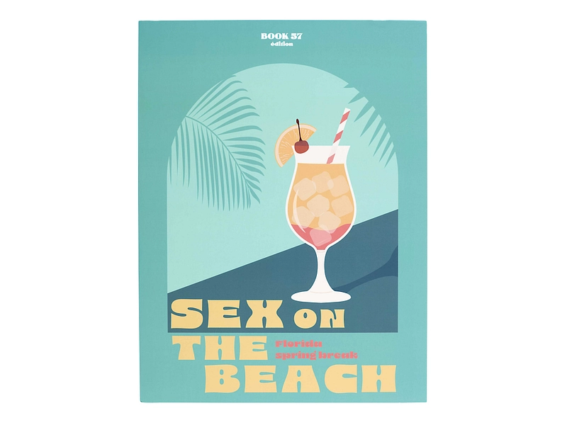 Poster DOLCE VITA 1 pièce papier multicolore