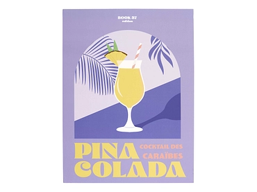 Poster DOLCE VITA 1 pièce papier multicolore