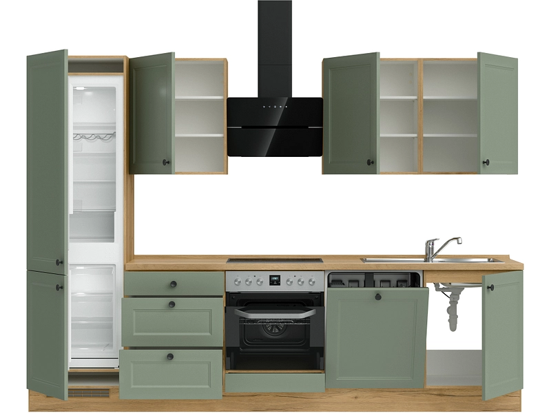 Komplette Küche MODUSET CASCADA PREMIUM