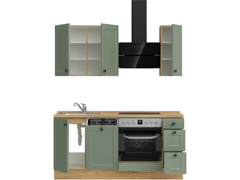 Komplette Küche MODUSET CASCADA PREMIUM