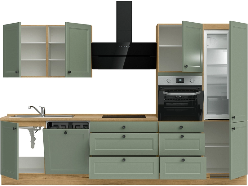 Komplette Küche MODUSET CASCADA PREMIUM Komplette Küche MODUSET CASCADA PREMIUM