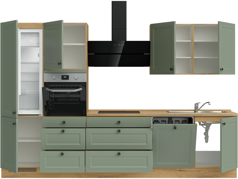 Komplette Küche MODUSET CASCADA PREMIUM