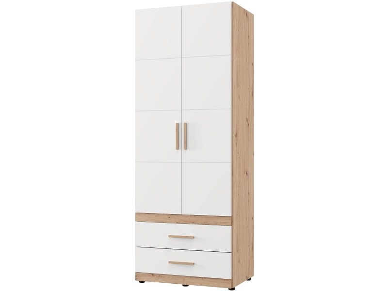 Drehtürenschrank HAMILTON weiss Drehtürenschrank HAMILTON weiss