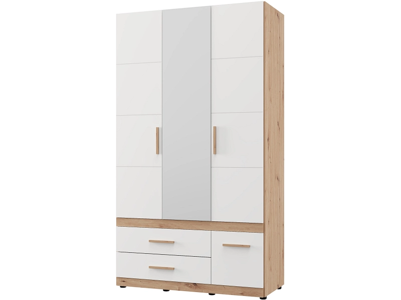 Drehtürenschrank HAMILTON weiss