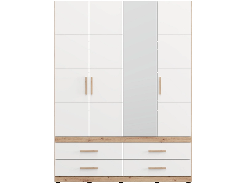 Drehtürenschrank HAMILTON weiss