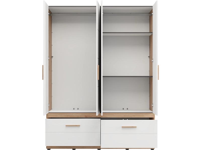 Drehtürenschrank HAMILTON weiss Drehtürenschrank HAMILTON weiss