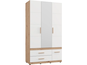 Drehtürenschrank HAMILTON weiss