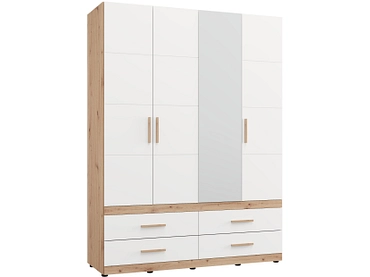 Drehtürenschrank HAMILTON weiss