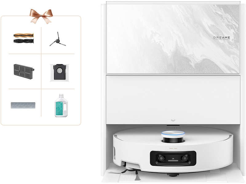 DREAME Aspirateur robot et laveur de sols DREAME Aspirateur robot et laveur de sols
