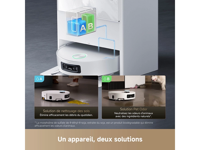 DREAME Aspirateur robot et laveur de sols DREAME Aspirateur robot et laveur de sols