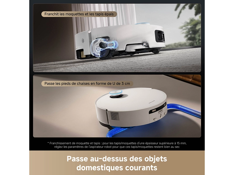 DREAME Aspirateur robot et laveur de sols DREAME Aspirateur robot et laveur de sols