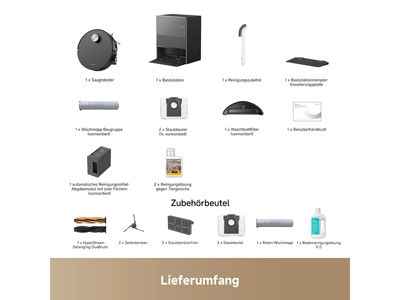 DREAME Aspirateur robot et laveur de sols DREAME Aspirateur robot et laveur de sols