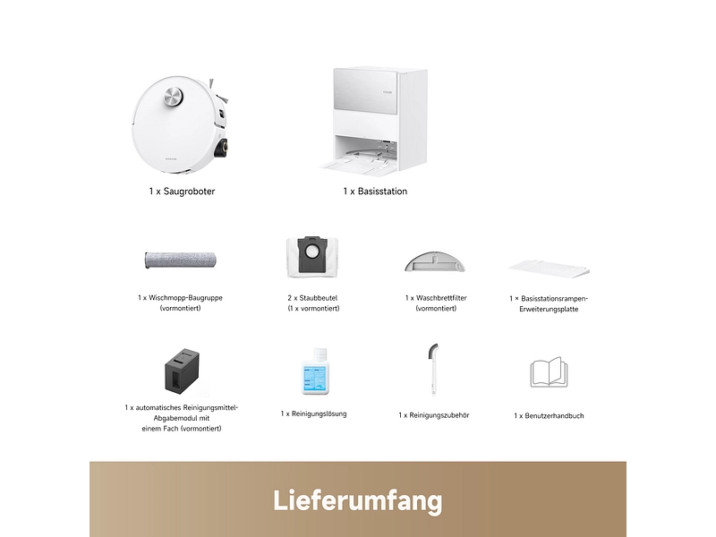DREAME Aspirateur robot et laveur de sols DREAME Aspirateur robot et laveur de sols