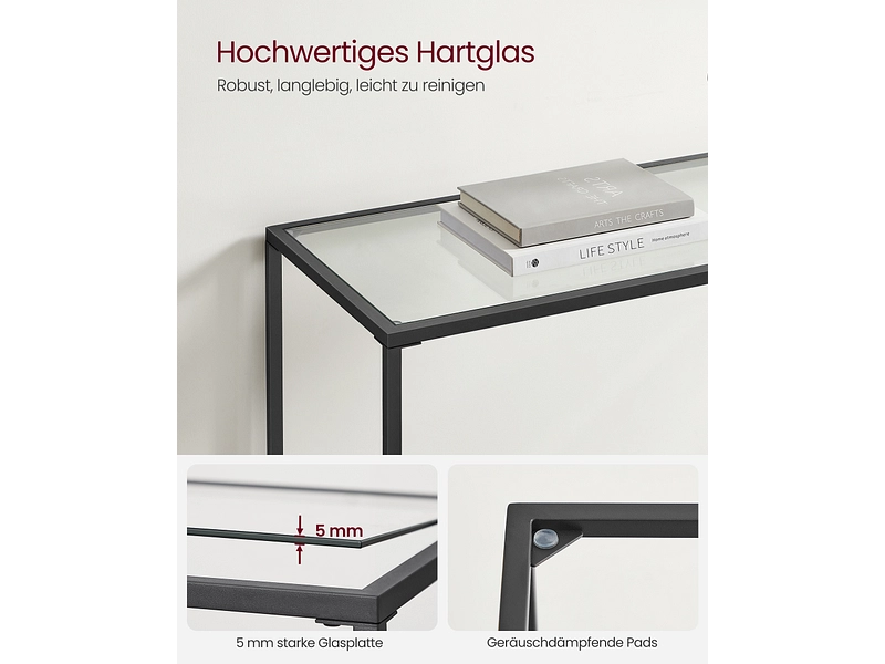 SONGMICS Konsole CRYSTAL