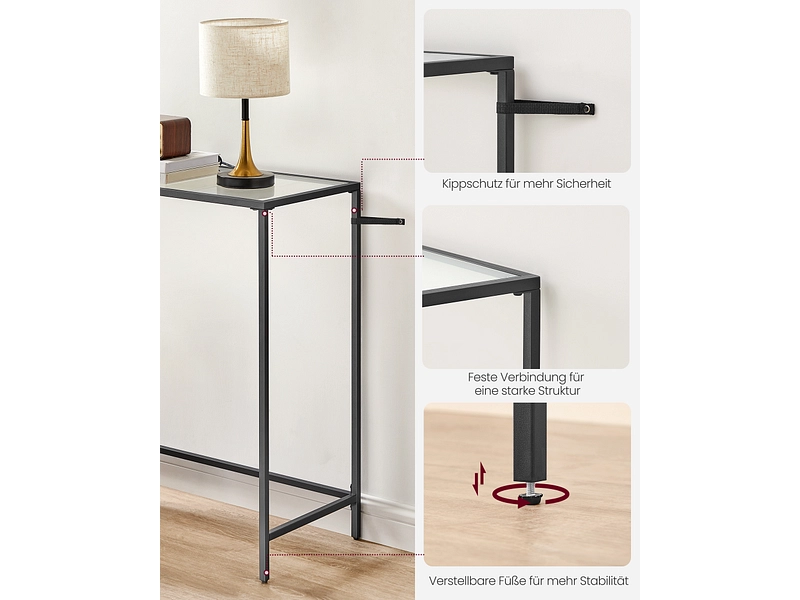 SONGMICS Konsole CRYSTAL