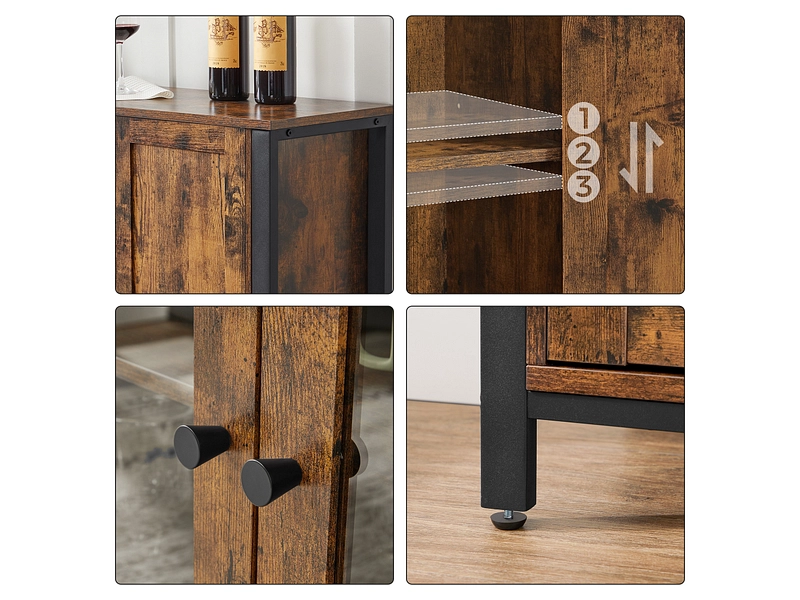 SONGMICS Sideboard RUSTIK