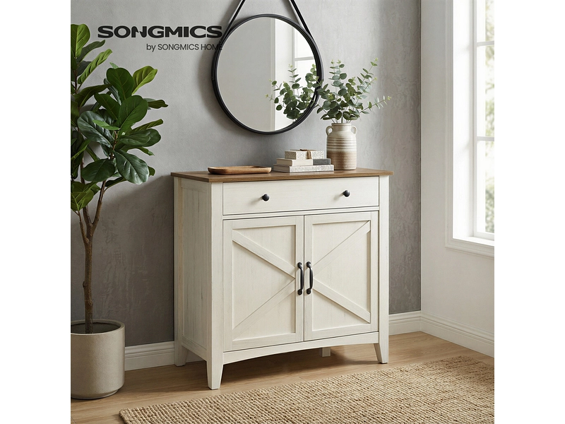 Kommode SONGMICS SADY 2 Türen 1 Schublade Kommode SONGMICS SADY 2 Türen 1 Schublade