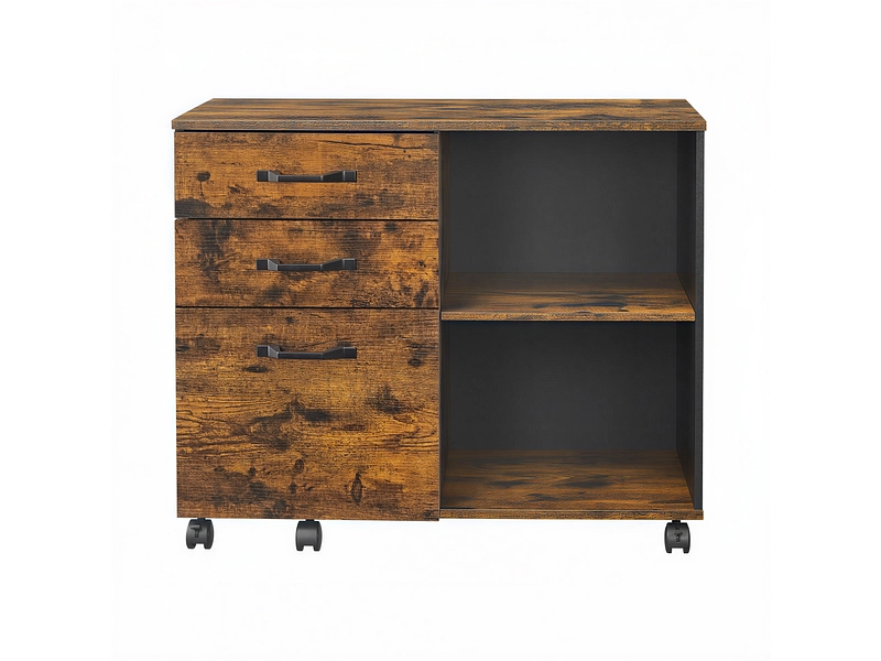 Cassettiera da ufficio SONGMICS RUSTIK Cassettiera da ufficio SONGMICS RUSTIK