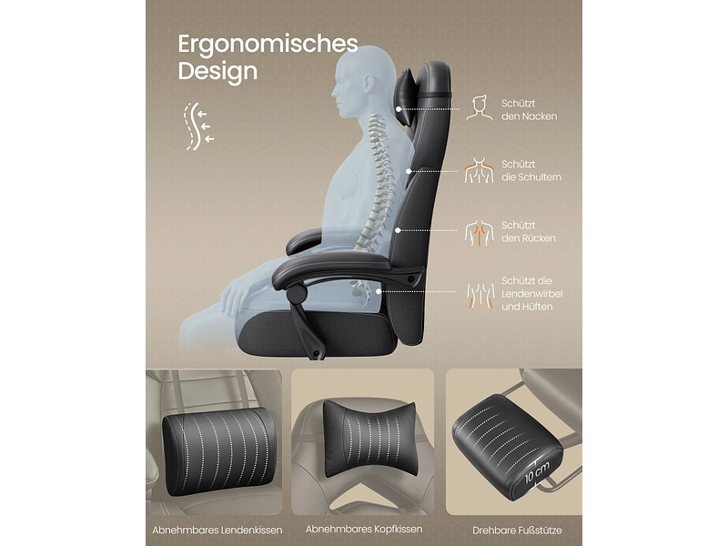 Sedia gaming SONGMICS GAMER