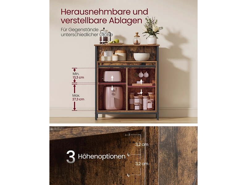 Kommode SONGMICS RUSTIK 1 Tür