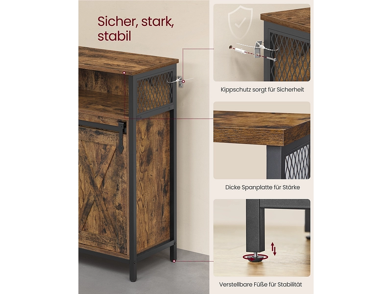 Kommode SONGMICS RUSTIK 1 Tür