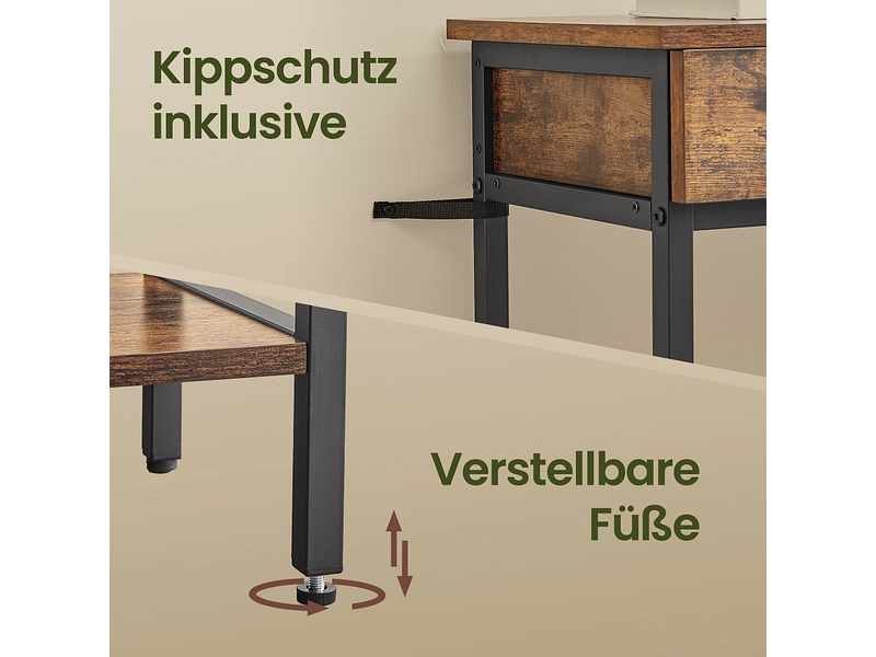 SONGMICS Konsole RUSTIK SONGMICS Konsole RUSTIK