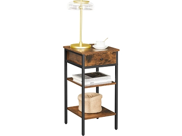 Chevet SONGMICS RUSTIK 1 tiroir