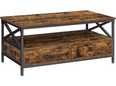 SONGMICS Couchtish RUSTIK