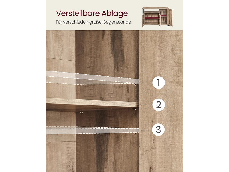 SONGMICS Sideboard RUSTIK SONGMICS Sideboard RUSTIK