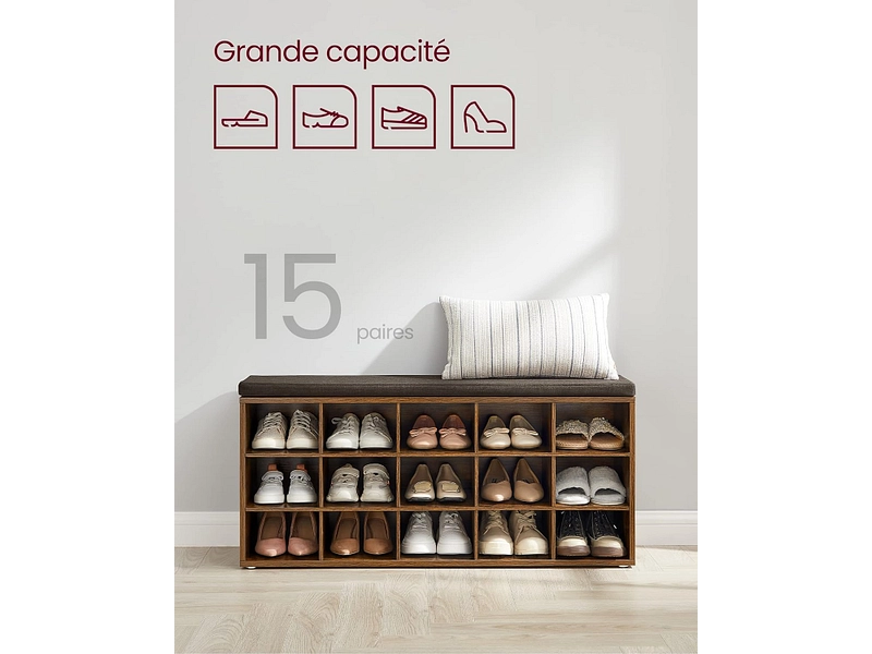 Banc à chaussures SONGMICS BENCH