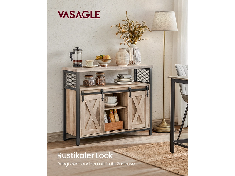 Kommode SONGMICS RUSTIK 2 Türen Kommode SONGMICS RUSTIK 2 Türen