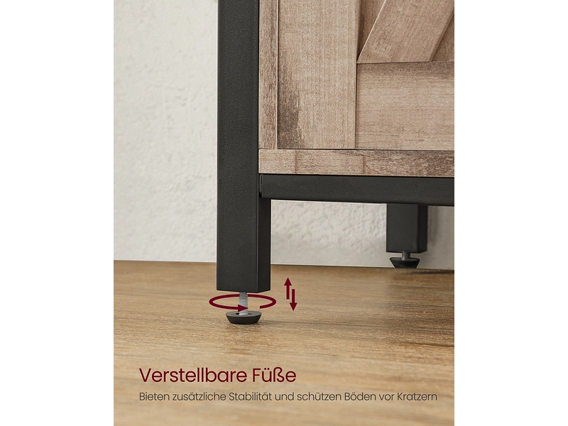 Kommode SONGMICS RUSTIK 2 Türen Kommode SONGMICS RUSTIK 2 Türen