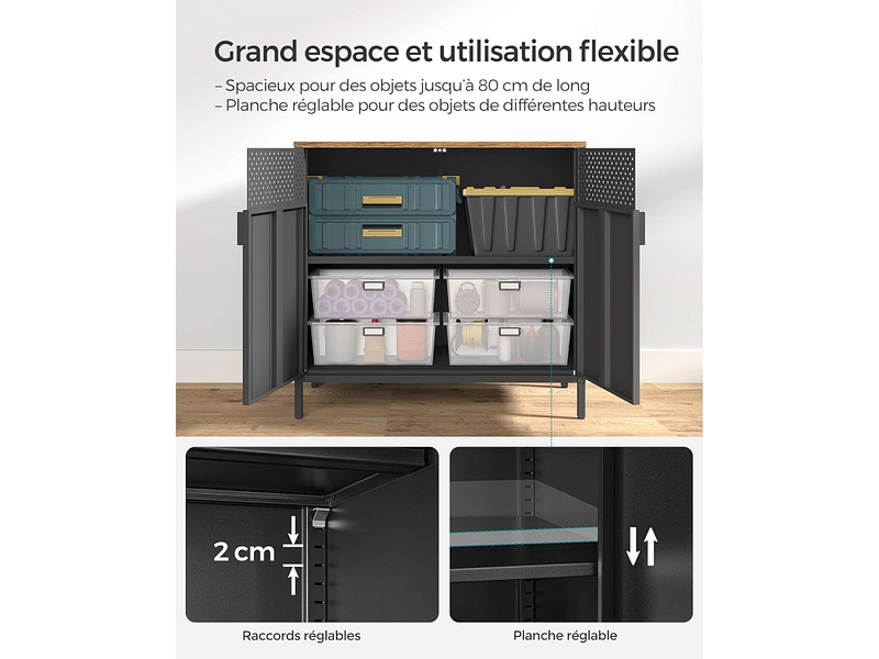 Kommode SONGMICS SADY 2 Türen