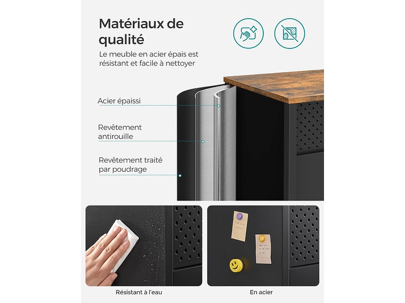 Kommode SONGMICS SADY 2 Türen